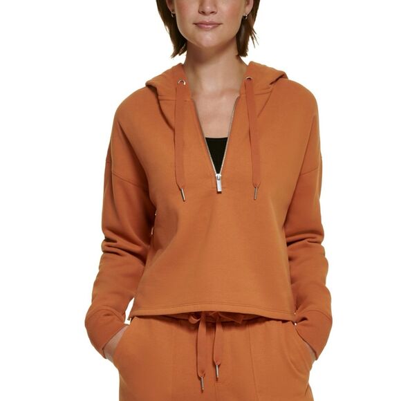 Calvin Klein Performance Women's Zip High-Low Hoodie Size M - Picture 1 of 3